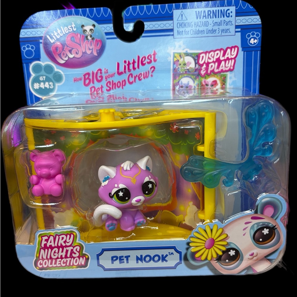 Littlest pet shop LPS Pet Nook g7 #443 Firefly Hideaway